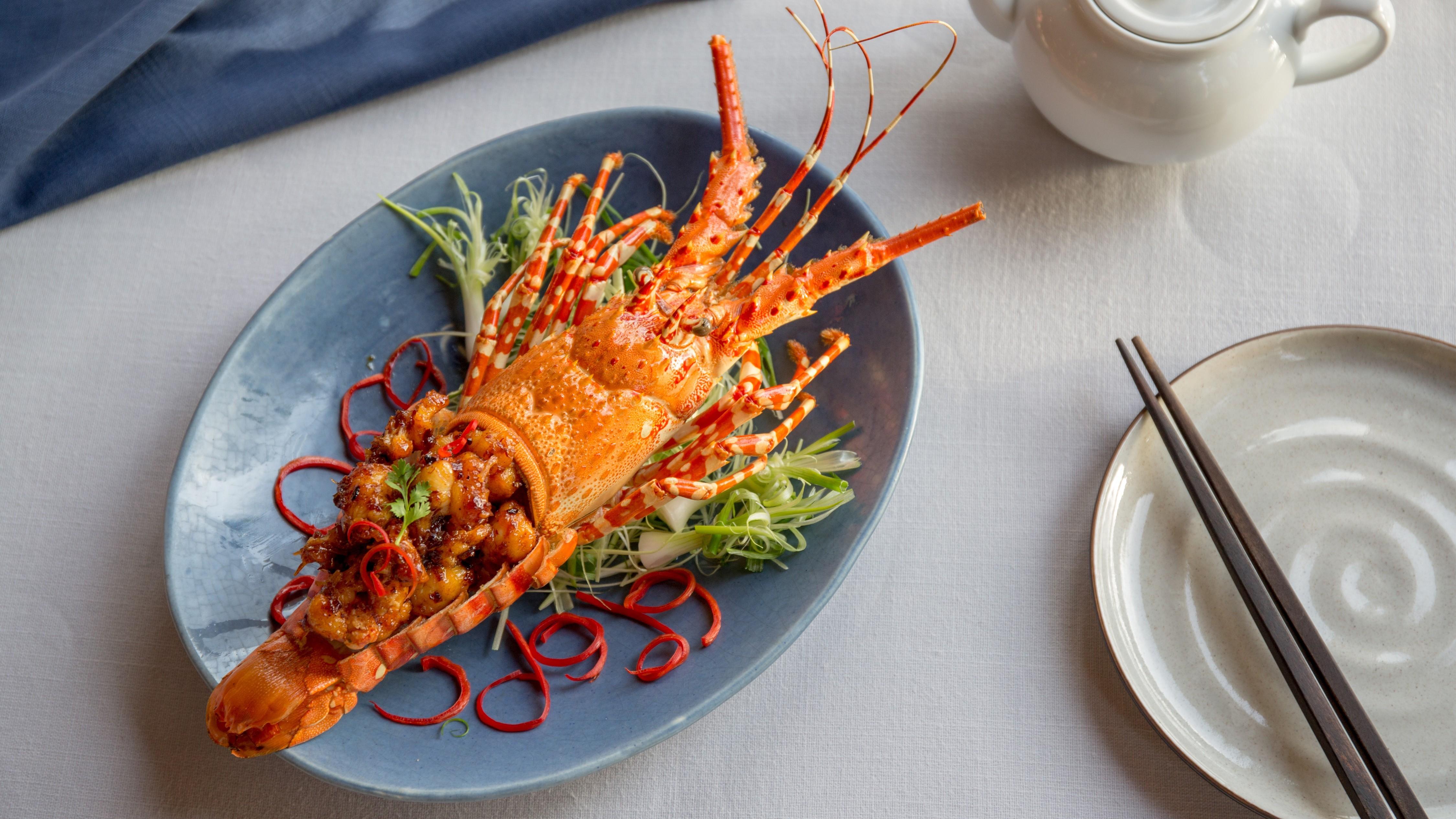 Sri Panwa Phuket Luxury Pool Villa Hotel - Sha Plus Eksteriør bilde A lobster prepared in the style of Cantonese cuisine