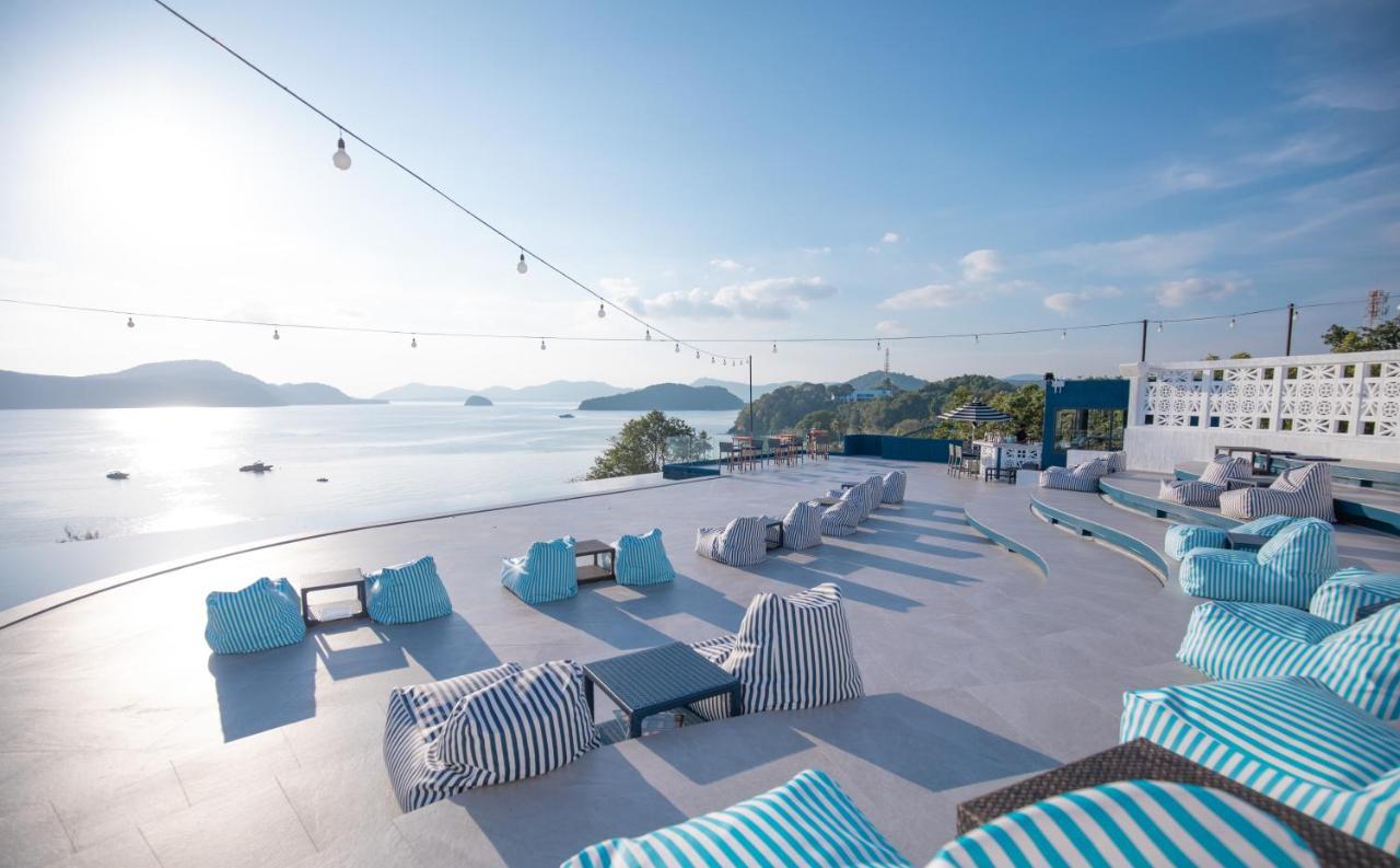 Sri Panwa Phuket Luxury Pool Villa Hotel - Sha Plus Eksteriør bilde View from the rooftop bar