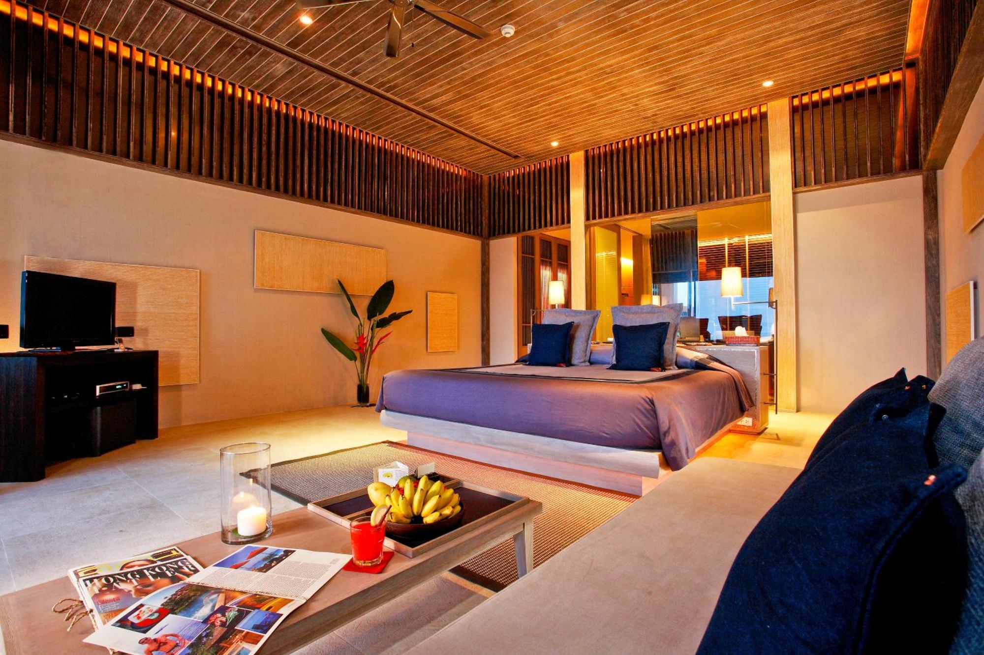 Sri Panwa Phuket Luxury Pool Villa Hotel - Sha Plus Rom bilde A bedroom at the resort